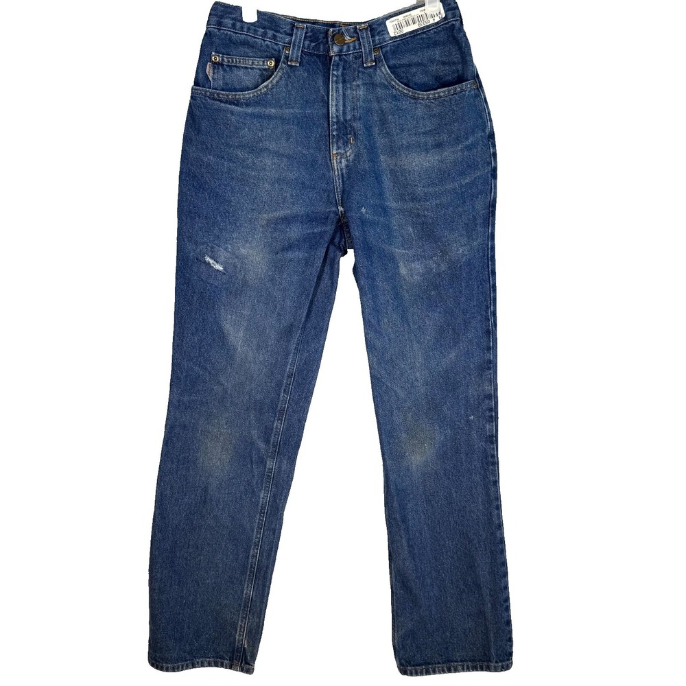 Carhartt 381-83 Jeans Men's 29x32 Blue Denim Relaxed Fit Workwear 100% Cotton